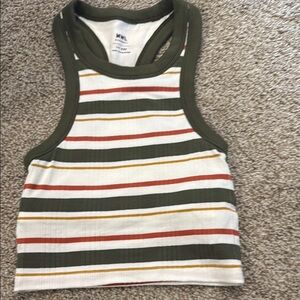 Madewell tank build up lined bra size XXS